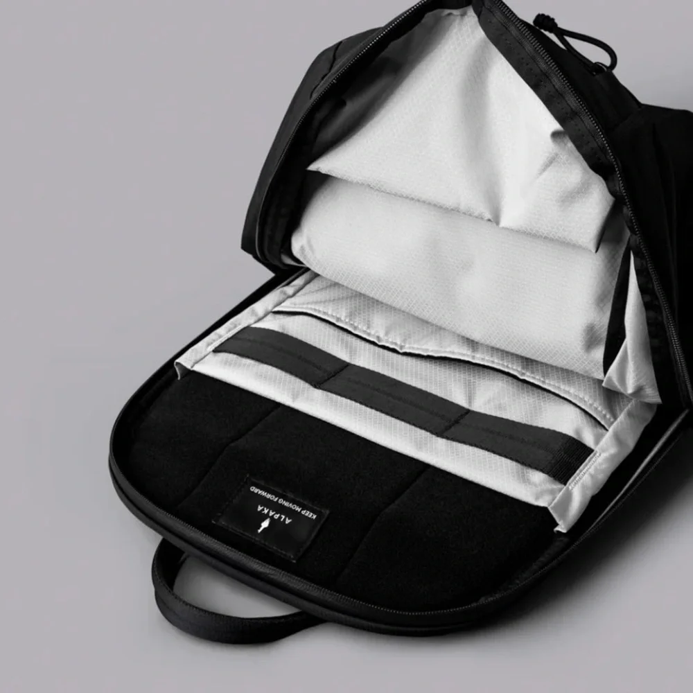 NWT Alpaka Elements Backpack Pro- gray inside -A1
